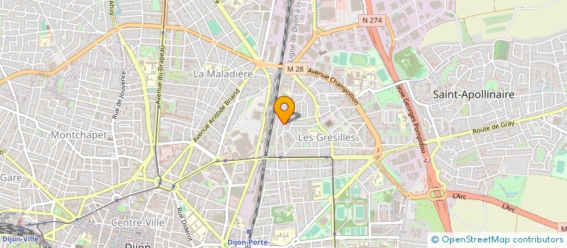 localisation de l'entreprise FARAFINA FOLI  DIJON