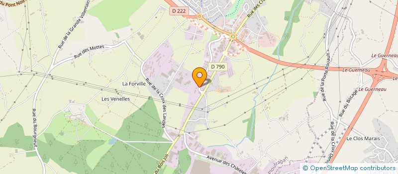 localisation de l'entreprise FARAGO BRETAGNE  PLOUFRAGAN