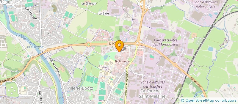 localisation de l'entreprise FARAGO LE CARRE  CHANGE