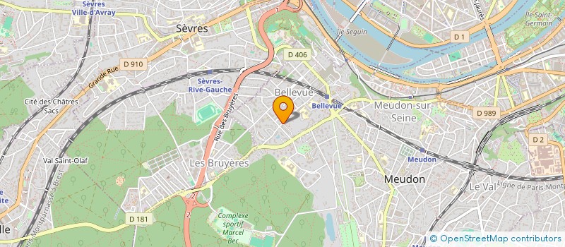 localisation de l'entreprise FARAGP à MEUDON