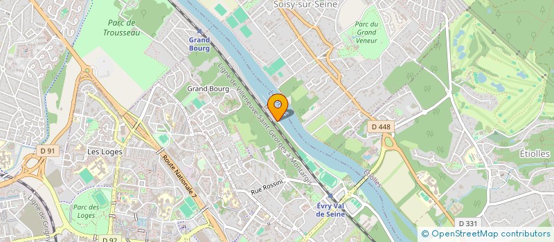 localisation de l'entreprise FARAH à EVRY-COURCOURONNES