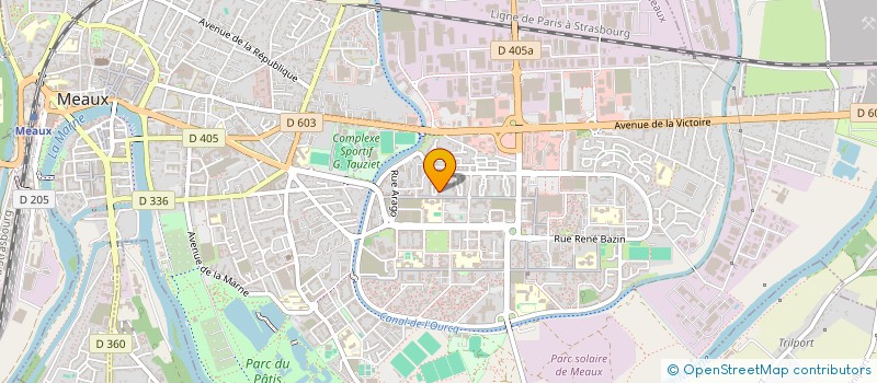 localisation de l'entreprise FARAH à MEAUX