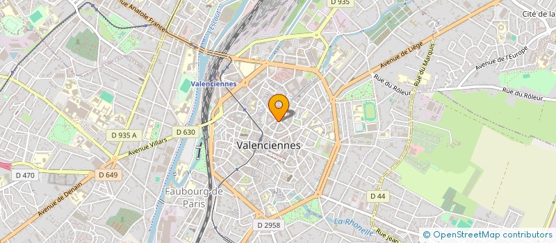 localisation de l'entreprise FARAH  VALENCIENNES