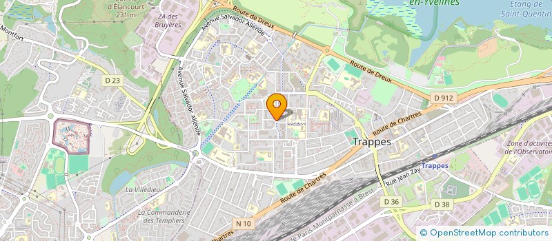 localisation de l'entreprise FARAH  TRAPPES