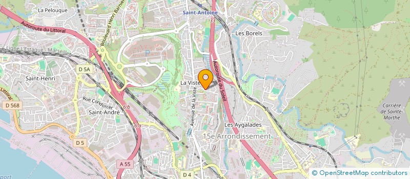 localisation de l'entreprise FARAH à MARSEILLE