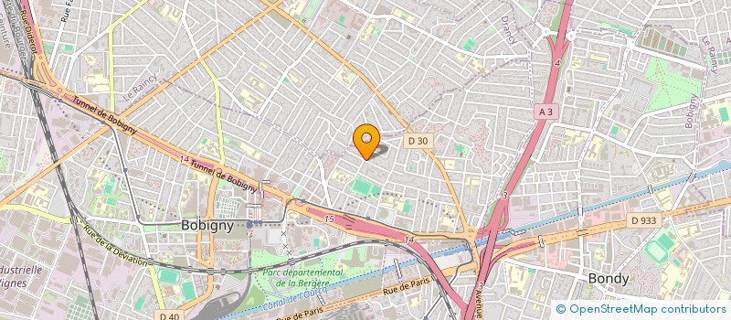 localisation de l'entreprise FARAH à BOBIGNY