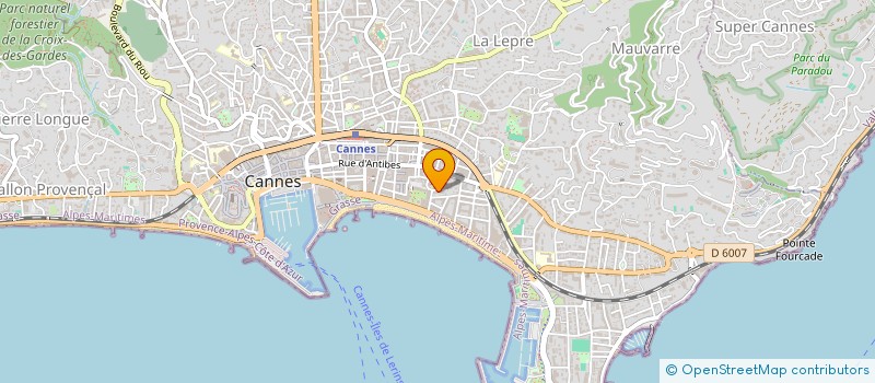 localisation de l'entreprise FARAH  CANNES