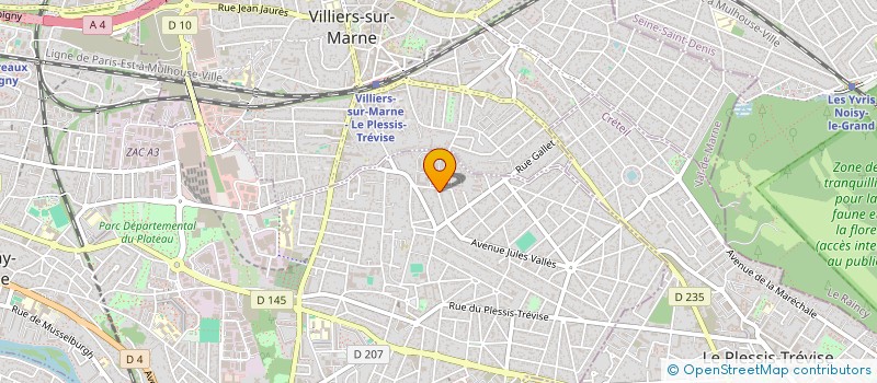 localisation de l'entreprise FARAH & RYMEL BEAUTE à CHAMPIGNY-SUR-MARNE