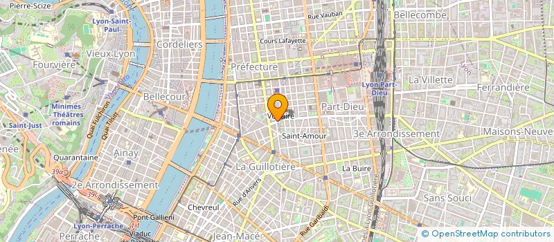 localisation de l'entreprise FARAH TOURISME à LYON