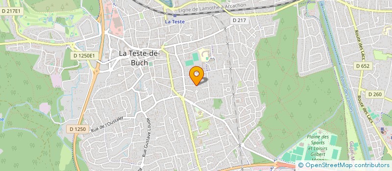 localisation de l'entreprise FARAL à LA TESTE-DE-BUCH