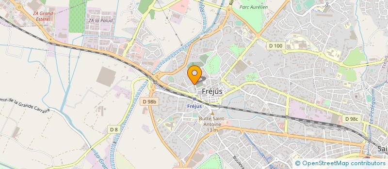 localisation de l'entreprise FARANDOLE à FREJUS