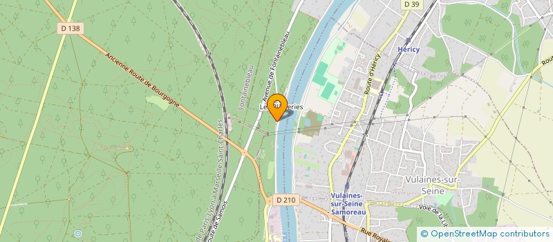 localisation de l'entreprise FARANDOLE  SAMOIS-SUR-SEINE