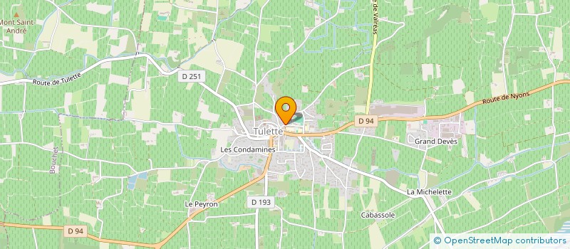 localisation de l'entreprise FARANDOLE DE LIVRES  TULETTE