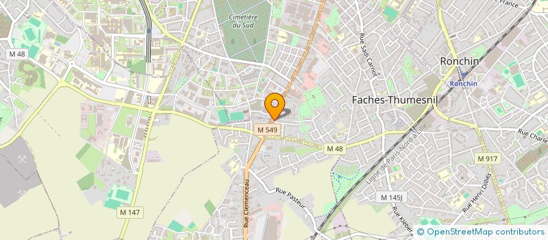localisation de l'entreprise FARANDOLE DES DELICES à FACHES-THUMESNIL
