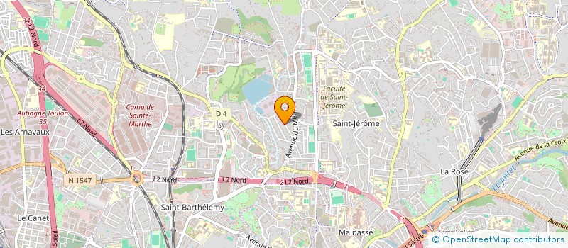 localisation de l'entreprise FARANDOLES à MARSEILLE