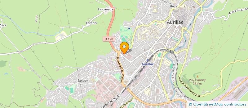 localisation de l'entreprise FARANGE MF à YTRAC