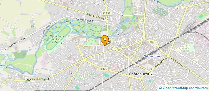 localisation de l'entreprise FARANNA à CHATEAUROUX