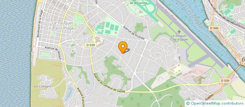 localisation de l'entreprise FARAPA à LE TOUQUET-PARIS-PLAGE