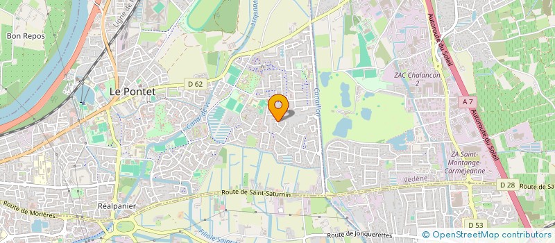 localisation de l'entreprise FARASA  LE PONTET