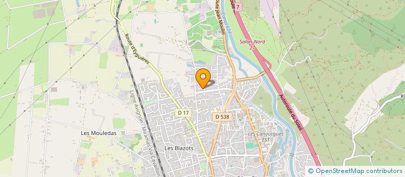 localisation de l'entreprise FARAUD & CLAUDE  SALON-DE-PROVENCE