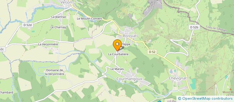 localisation de l'entreprise FARAUT IMMOBILIER à COURMANGOUX