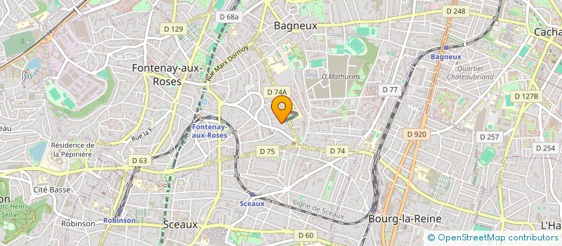 localisation de l'entreprise FARBASE à FONTENAY-AUX-ROSES