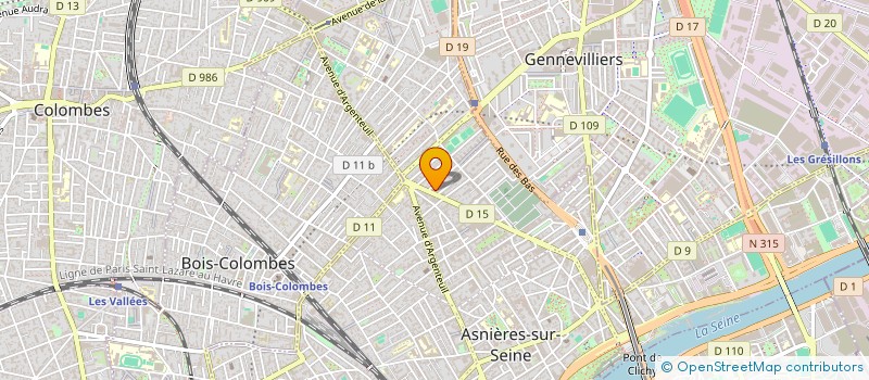 localisation de l'entreprise FARBE à ASNIERES-SUR-SEINE