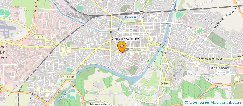 localisation de l'entreprise FARBES à CARCASSONNE