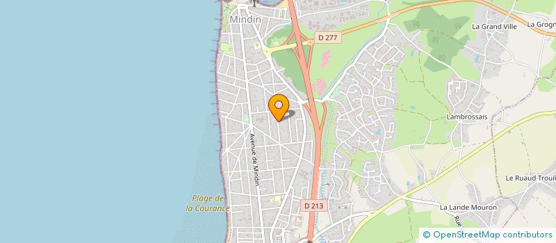 localisation de l'entreprise FARBIMMO à SAINT-BREVIN-LES-PINS