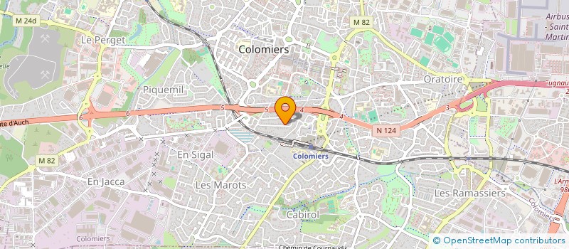 localisation de l'entreprise FARBO HOLDING à COLOMIERS