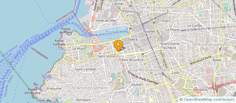 localisation de l'entreprise FARCAP  MARSEILLE