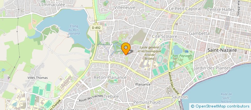 localisation de l'entreprise FARCHETTO PASCAL ET GUIHENEUF NICOLE  SAINT-NAZAIRE