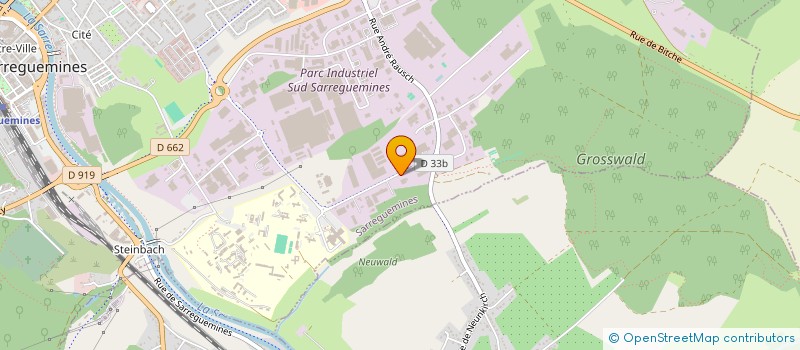 localisation de l'entreprise FARCOM à SARREGUEMINES