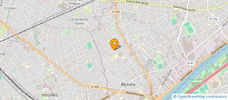 localisation de l'entreprise FARCONSULTING  BEZONS