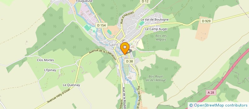 localisation de l'entreprise FARCY MOTOCULTURE à SAINT-SAENS