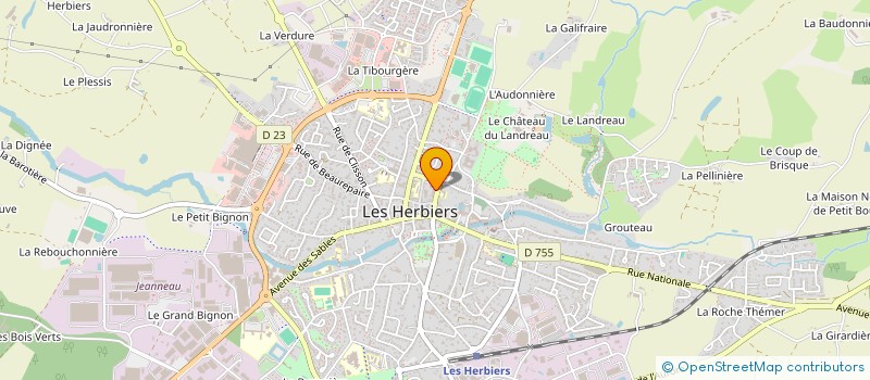 localisation de l'entreprise FARD A JOUES à HERBIERS (LES)