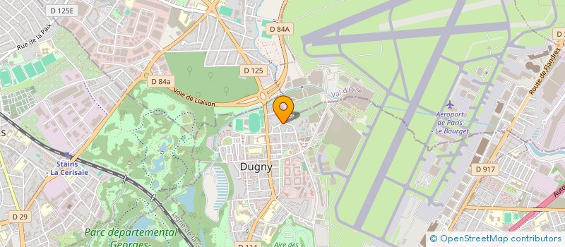 localisation de l'entreprise FARDES - VTC  DUGNY