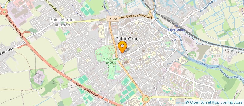 localisation de l'entreprise FARDOUX  SAINT-OMER