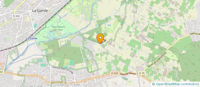 localisation de l'entreprise FARE  LA GARDE