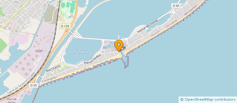 localisation de l'entreprise FARE à FRONTIGNAN