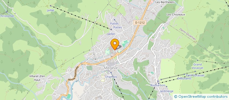 localisation de l'entreprise FARE ITI  MEGEVE