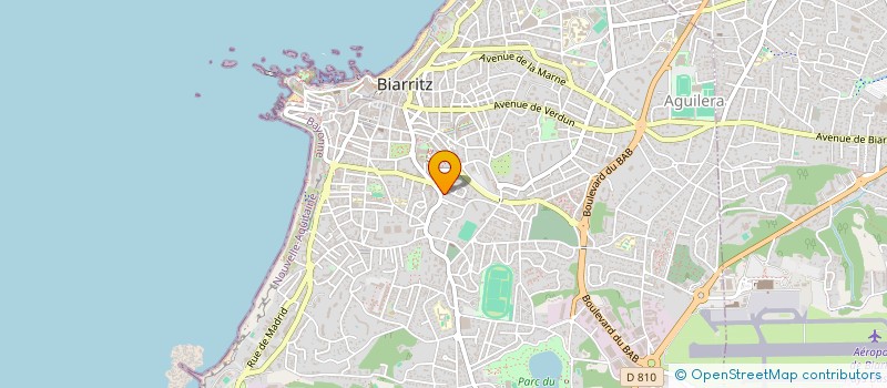 localisation de l'entreprise FARE ITI à BIARRITZ
