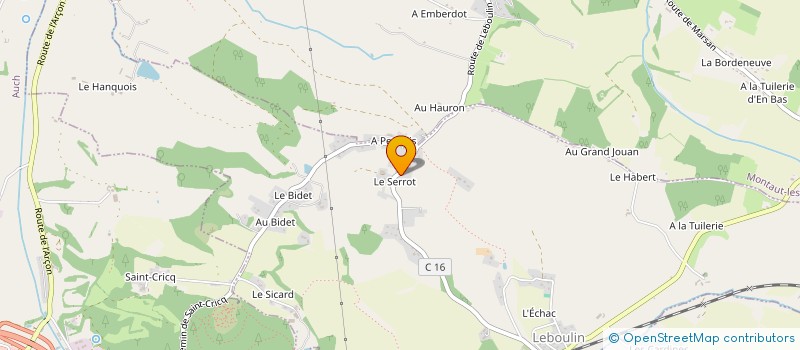 localisation de l'entreprise FARE MAHANA  LEBOULIN