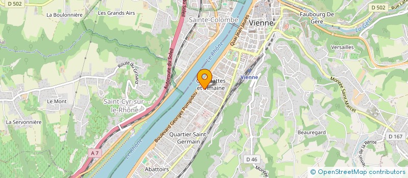 localisation de l'entreprise FARE MANA à VIENNE
