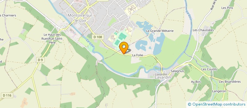 localisation de l'entreprise FARE MITI NUI  LAVARDIN