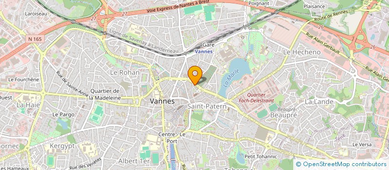 localisation de l'entreprise FARE MOANA à VANNES