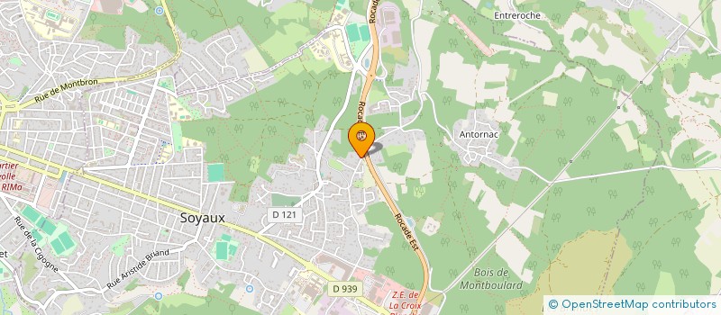 localisation de l'entreprise FARE NI'AU  SOYAUX