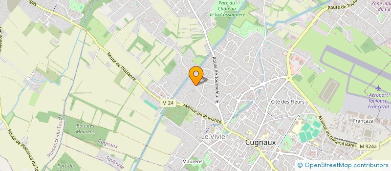 localisation de l'entreprise FARE NUI  CUGNAUX