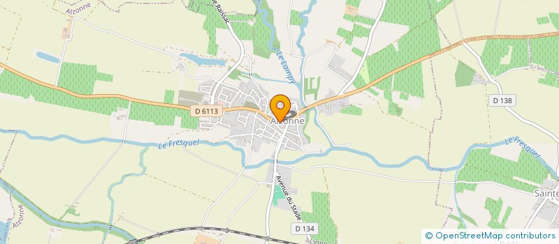 localisation de l'entreprise FARE PARACLET  ALZONNE