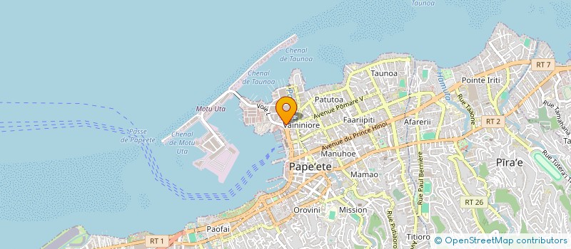localisation de l'entreprise FARE TAMA HAU MAISON ENFANT ADOLESCENT EN DIFFICULTE à PAPEETE